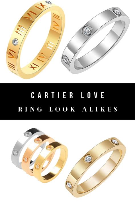 gold cartier dupe ring|cartier dupe look alikes.